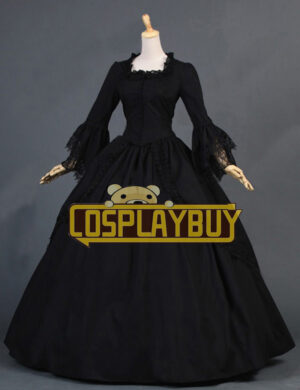 Victorian Lolita French Reenactment Period Gothic Lolita Dress