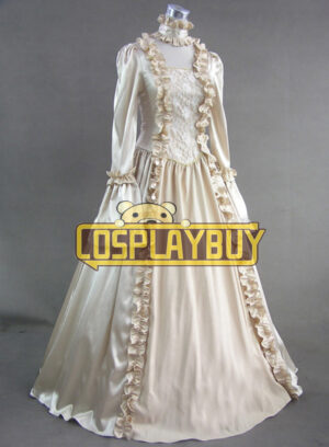 Victorian Lolita Georgian Reenactment Gothic Lolita Dress Beige