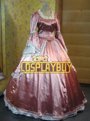Victorian Lolita Marie Antoinette Satin Gothic Lolita Dress