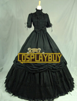 Victorian Lolita Reenactment Steampunk Punk Lolita Dress