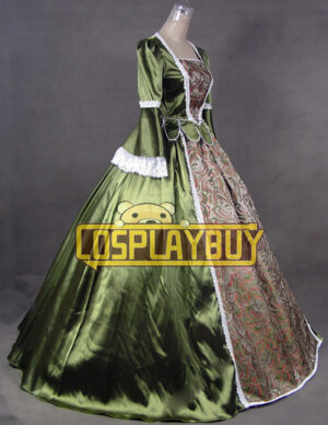 Victorian Lolita Renaissance Colonial Brocade Gothic Lolita Dress