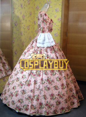 Victorian Lolita Renaissance Multicolor Floral Gothic Lolita Dress