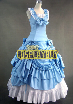 Victorian Lolita Southern Belle Formal Gothic Lolita Dress Light Blue