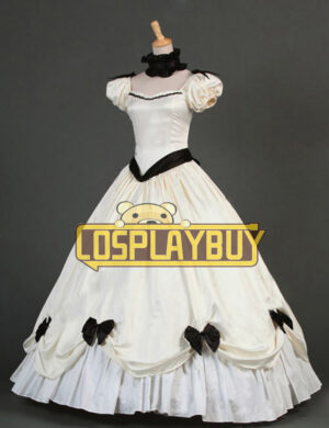 Victorian Lolita Southern Belle Princess Gothic Lolita Dress White