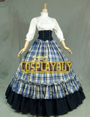 Victorian Lolita Stage Reenactment Punk Lolita Dress