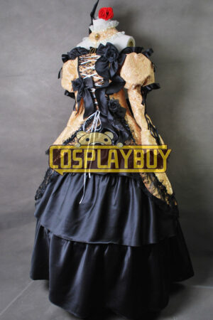 Vocaloid 2 Cosplay Daughter of Evil Kagamine Rin Dress