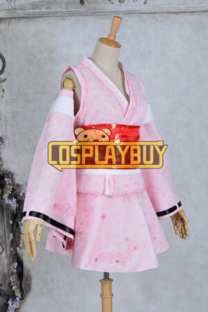 Vocaloid 2 Cosplay Hatsune Miku Cherry Kimono Dress