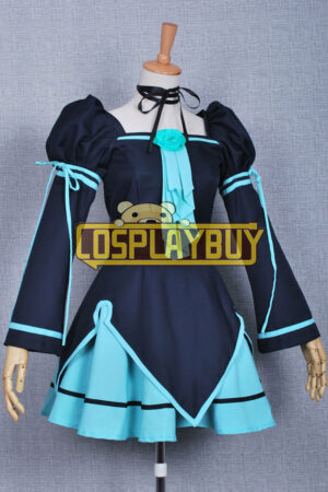 Vocaloid 2 Cosplay Hatsune Miku Doujin Lolita Dress