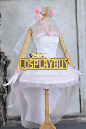Vocaloid 2 Cosplay Hatsune Miku Hanayome Wedding Dress