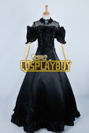 Vocaloid 2 Cosplay Secret Black Oath Miku Dress