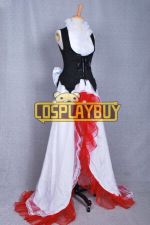 Vocaloid 2 Cosplay White Camellia Meiko Dress