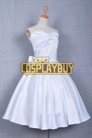 Vocaloid 2 JBF Cosplay Megurine Luka White Dress