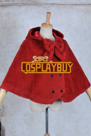 Vocaloid 2 Little Red Riding Hood Cosplay Gumi Cloak