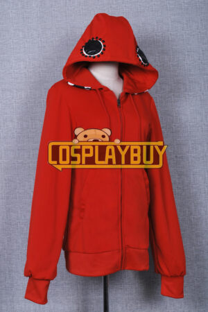 Vocaloid 2 Cosplay Megpoid Gumi Red Coat