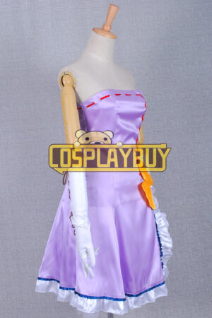 Vocaloid 2 Project Diva Cosplay Megurine Luka Purple Dress