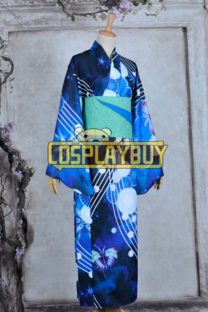 Vocaloid 2 Project DIVA F Cosplay Hatsune Miku Kimono