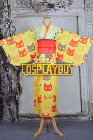 Vocaloid 2 Project DIVA F Cosplay Kagamine Rin Kimono