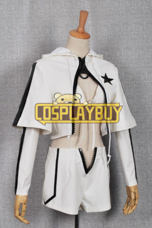 Vocaloid 2 Cosplay White Rock Shooter Short Jacket