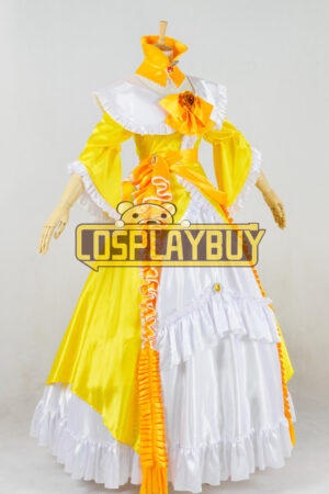 Vocaloid 3 Cosplay Kagamine Rin Formal Dress
