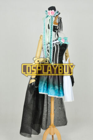 Vocaloid NightBaron Queen Of The Night Cosplay Miku Dress