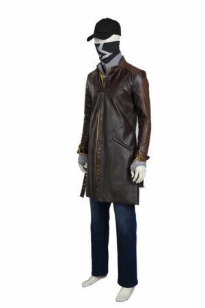 Watch Dogs Aiden Pearce Cosplay Costume