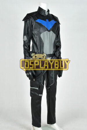Young Justice Cosplay Nightwing Black Jumpsuit